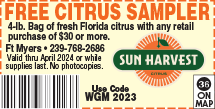Special Coupon Offer for Sun Harvest Citrus
